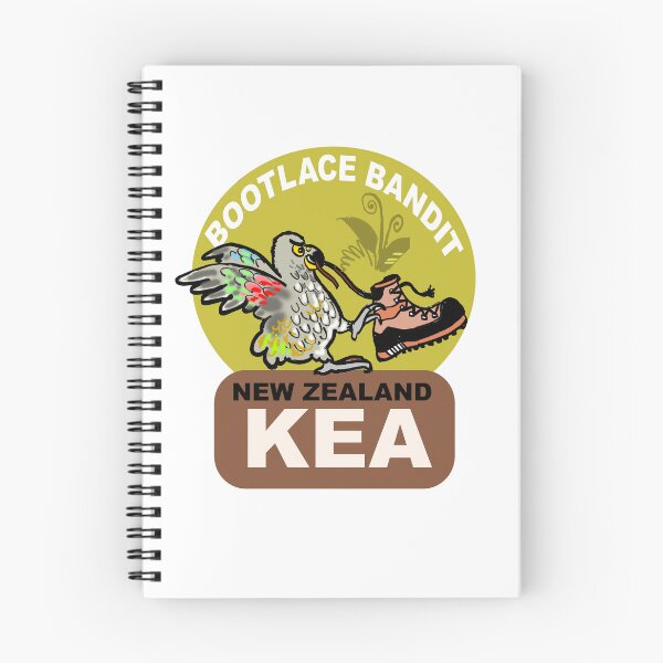 Item preview, Funny Kea Parrot Stealing Hiking Boot designed and sold by Al Benge - NZ & Australian Art.