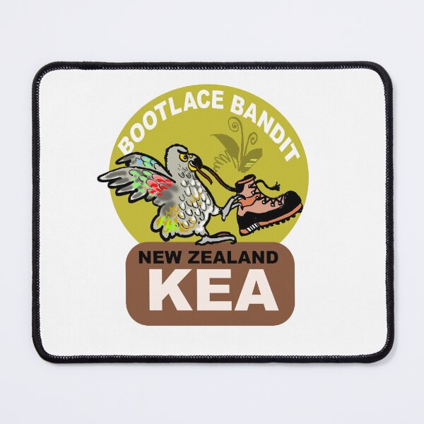 Item preview, Funny Kea Parrot Stealing Hiking Boot designed and sold by Al Benge - NZ & Australian Art.