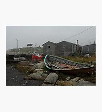 Low tide Peggy's Cove. Photographic Print