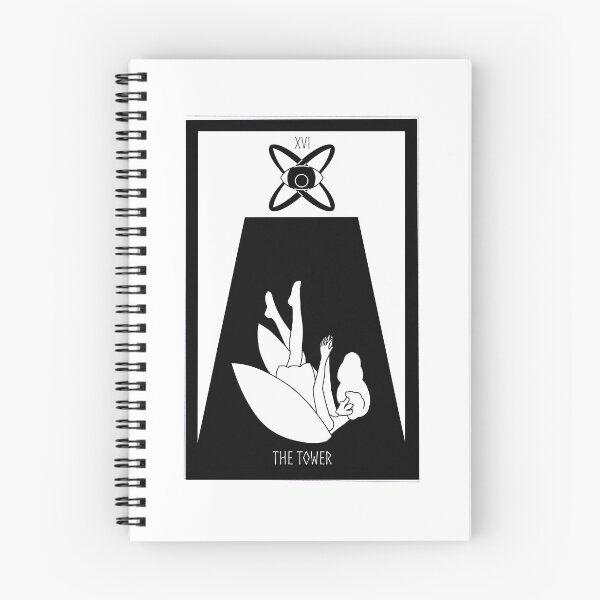 Item preview, The Tower - Tarot Art designed and sold by NoaHasACamera.