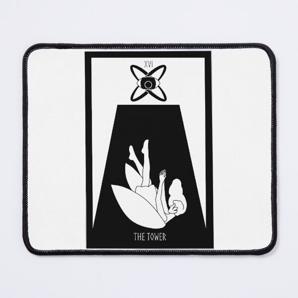 Item preview, The Tower - Tarot Art designed and sold by NoaHasACamera.