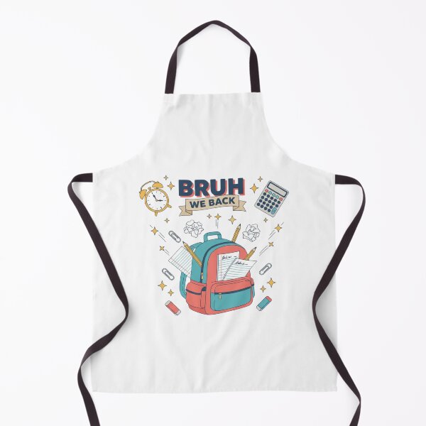 Item preview, Bruh We Back Funny Back to School Backpack Teacher Student Retro Graphic T-Shirt designed and sold by FestivityFinds.