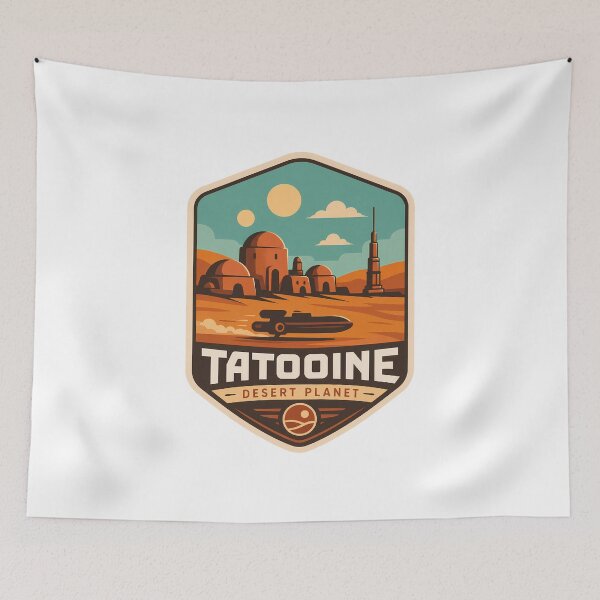 Item preview, Tatooine National Park designed and sold by FrontierCosmic.