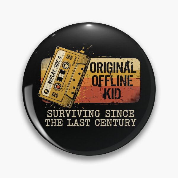 Item preview, Original Offline Kid Retro 90s Cassette Tape Vintage Grunge designed and sold by AdyKurniawan.