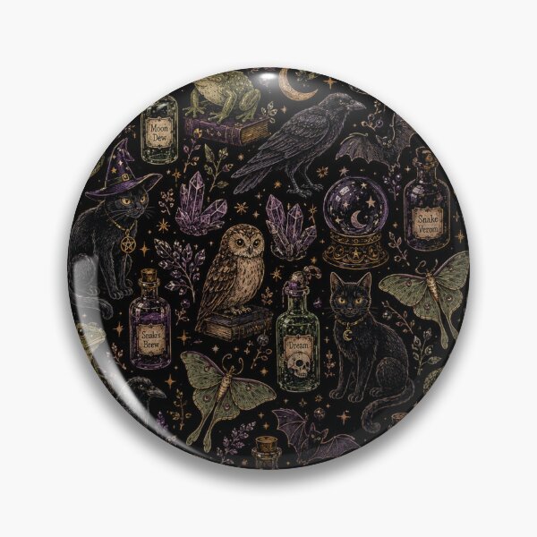 Item preview, Witches friends  designed and sold by InkandHollowBooks.