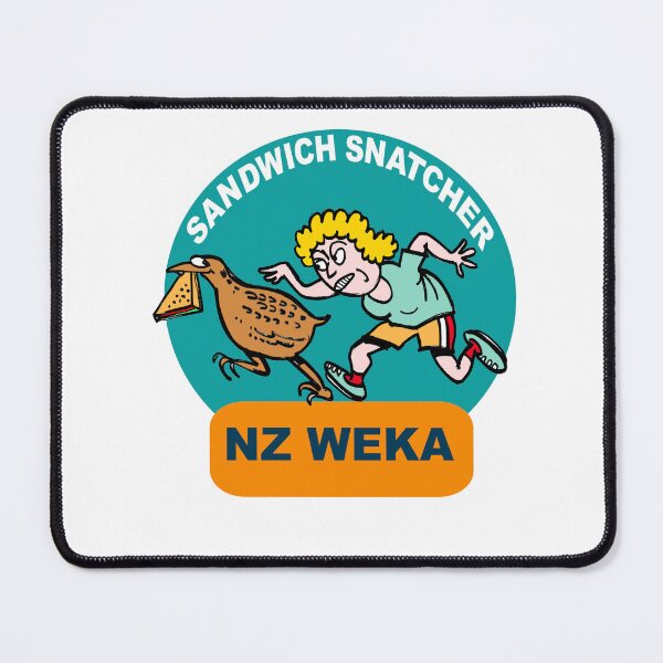 Item preview, NZ Weka Sandwich Snatcher Cartoon Art designed and sold by Al Benge.