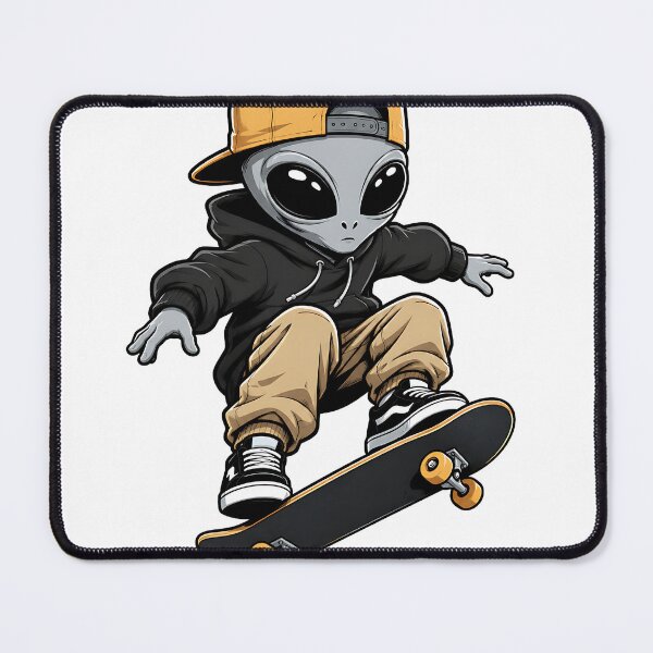 Item preview, Skater Alien in Cap designed and sold by Jaideep Walia.