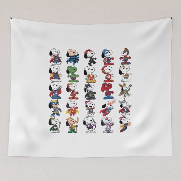 Item preview, Snoopy Superhero League Cartoon Collection designed and sold by DamianRoy88.