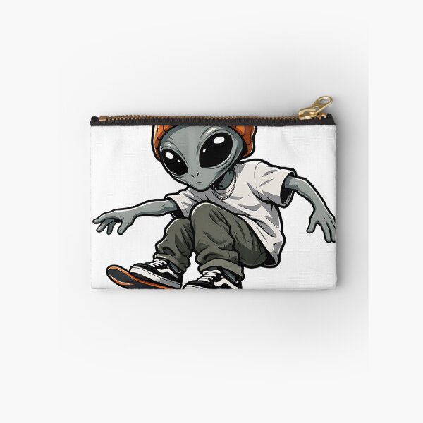 Item preview, Skater Alien in Beanie designed and sold by Jaideep Walia.