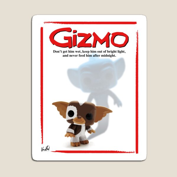 Gremlins - Gizmo Funko Pop Poster" Magnet for by merchfighter | Redbubble