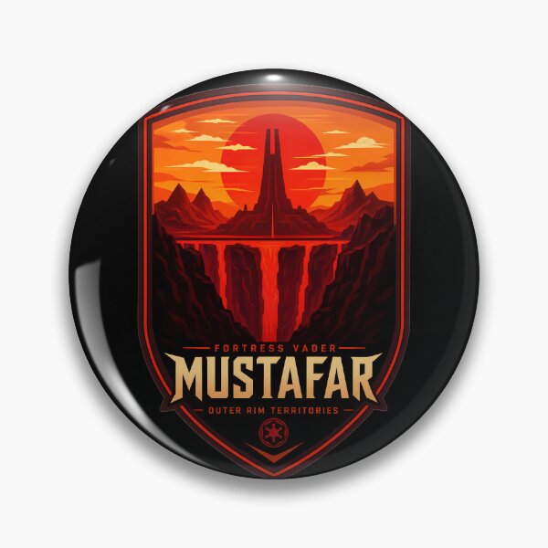 Item preview, Mustafar Planet Travel designed and sold by FrontierCosmic.