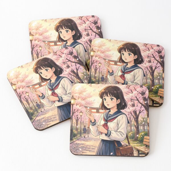 Item preview, Sakura Petals - Classic Romance Anime designed and sold by Dhenin Studio.