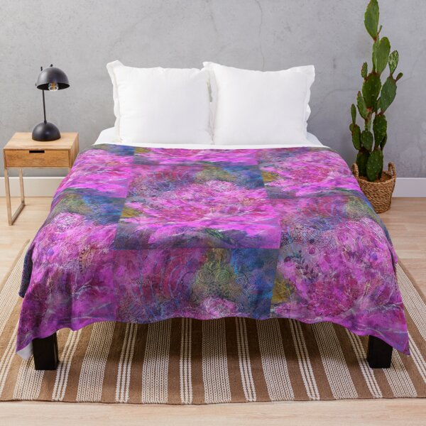 Item preview, Abstract Floral Mixed Media Design designed and sold by Kimberly Sells Studio.