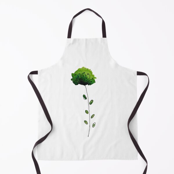 Item preview, Minimalist Green Botanical Watercolor Art Print designed and sold by Little Bloom Studio.