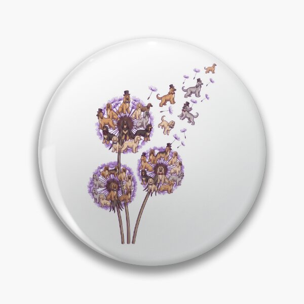 Item preview, Afghan Hound Dandelion Flower Dog Lover designed and sold by dian-rody-crest.