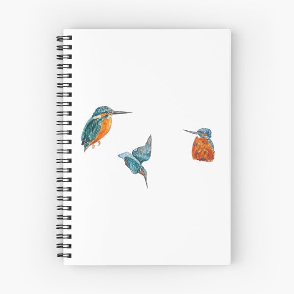 Item preview, Three Kingfishers Acrylic Painted  designed and sold by DessieDermot.
