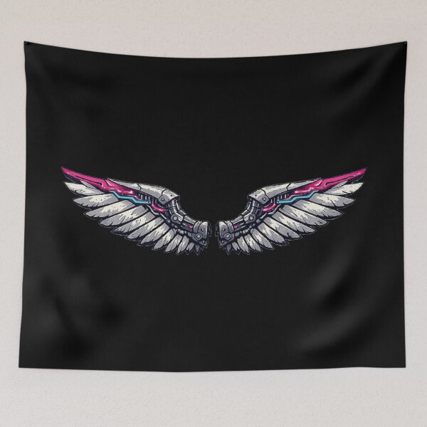 Item preview, Anime Cybernetic Wings designed and sold by KungPowUnicorn.