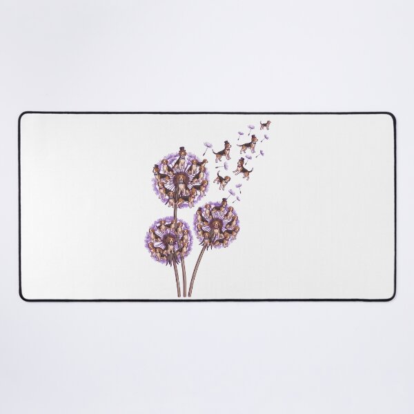 Item preview, American Foxhound Dandelion Flower Dog Lover designed and sold by dian-rody-crest.