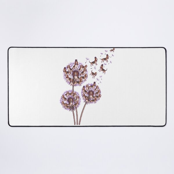 Item preview, Basset Hound Dandelion Flower Dog Lover designed and sold by dian-rody-crest.