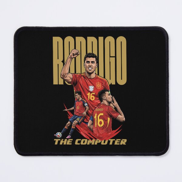 Item preview, Rodrigo The Computer Spanish Football Vexel Art designed and sold by mazyoy.