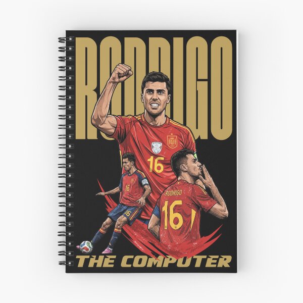 Item preview, Rodrigo The Computer Spanish Football Vexel Art designed and sold by mazyoy.