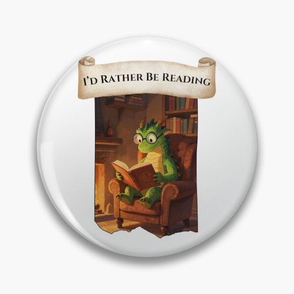 Item preview, I'd Rather Be Reading designed and sold by HideawayMtn.