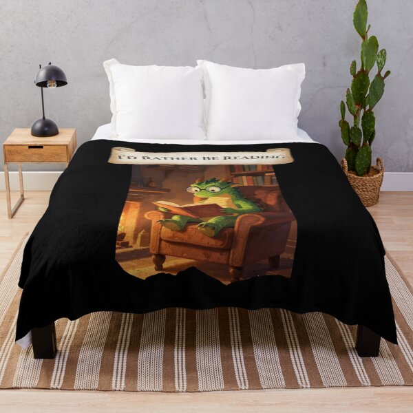 Item preview, I'd Rather Be Reading designed and sold by HideawayMtn.