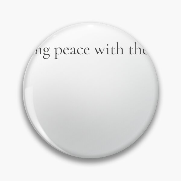 Item preview, Making Peace With The Mess - Minimalist Self Acceptance Quote Shirt designed and sold by DaysLoading.
