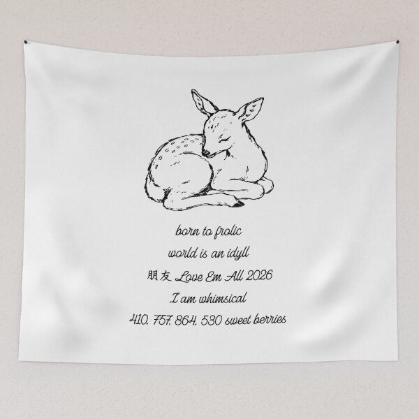 Item preview, Born to frolic world is an idyll meme designed and sold by MyIdyllicMoment.