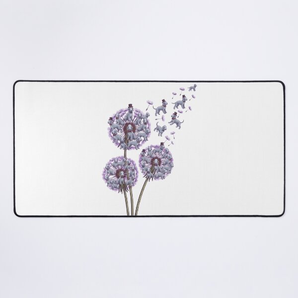 Item preview, Bedlington Terrier Dandelion Flower Dog Lover designed and sold by dian-rody-crest.