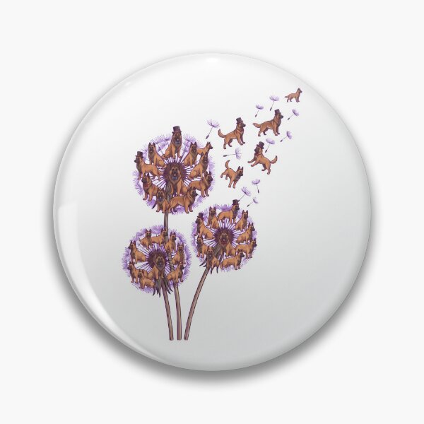 Item preview, Belgian Tervuren Dandelion Flower Dog Lover designed and sold by dian-rody-crest.