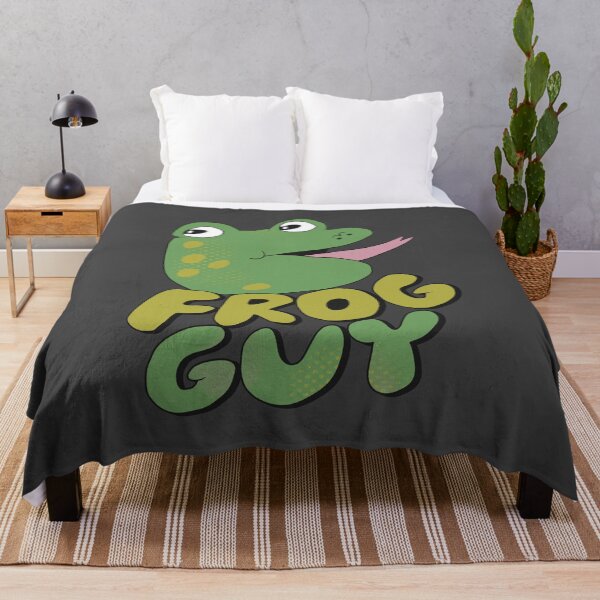 Item preview, Frog Guy designed and sold by yellowflowerhut.
