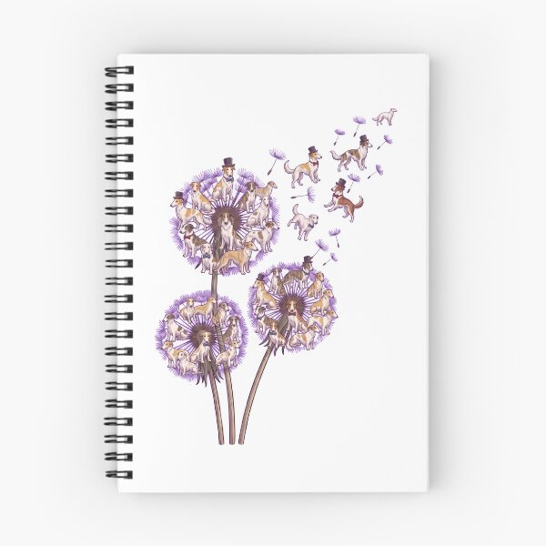 Artikelvorschau, Barsoi Löwenzahnblume Hundeliebhaber entworfen und verkauft von dian-rody-crest.