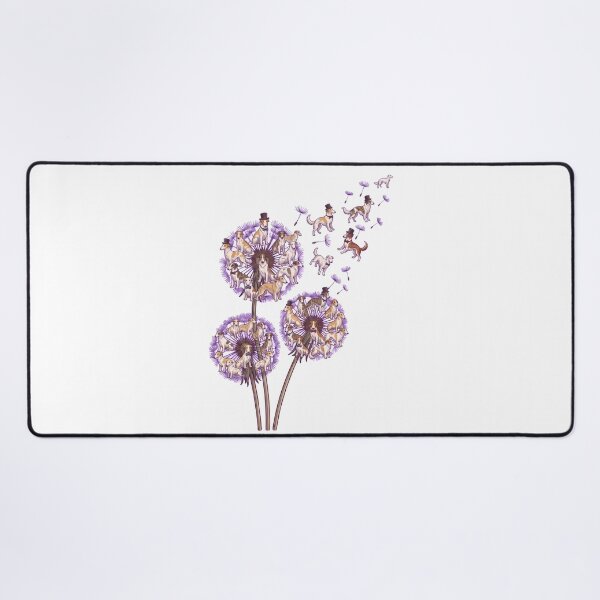Item preview, Borzoi Dandelion Flower Dog Lover designed and sold by dian-rody-crest.