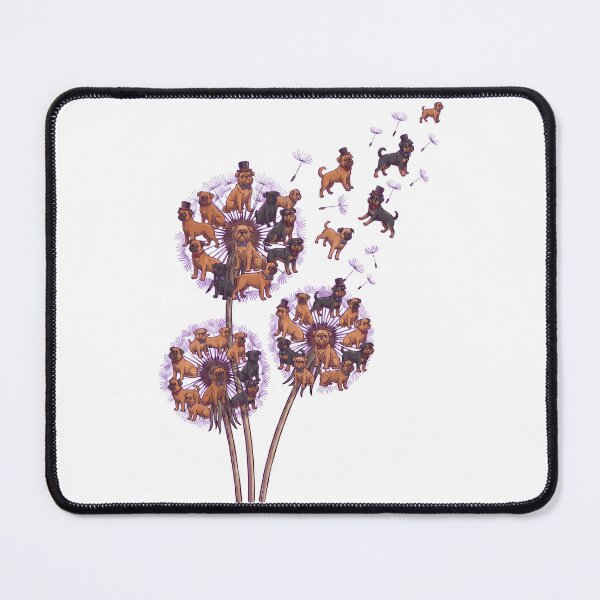 Item preview, Brussels Griffon Dandelion Flower Dog Lover designed and sold by dian-rody-crest.