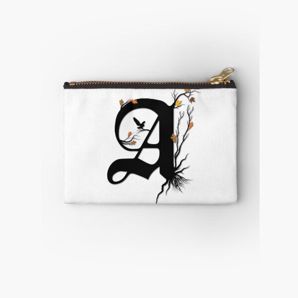 Item preview, Woodland Letter A | Illustrated Initial designed and sold by IZ Visuals.