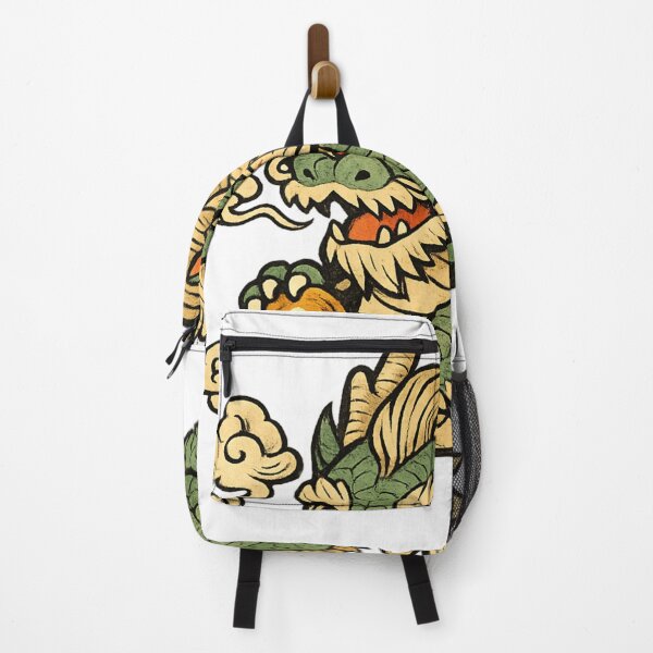 Item preview, Kawaii Dragon Japanese ukiyo-e art boddblock print designed and sold by JpnArts-Sak981.