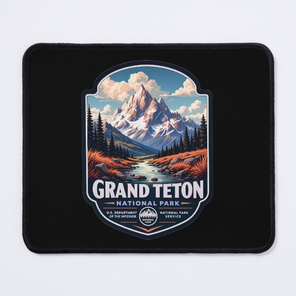 Item preview, Grand Teton National Park designed and sold by FrontierCosmic.
