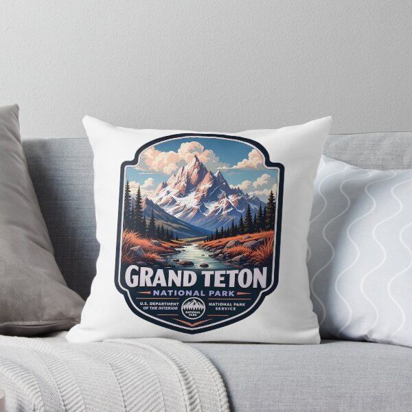 Item preview, Grand Teton National Park designed and sold by FrontierCosmic.