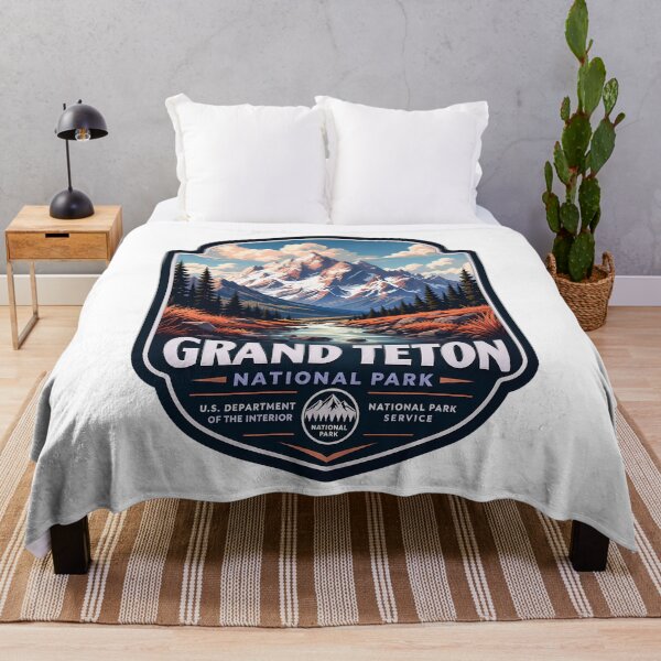 Item preview, Grand Teton National Park designed and sold by FrontierCosmic.