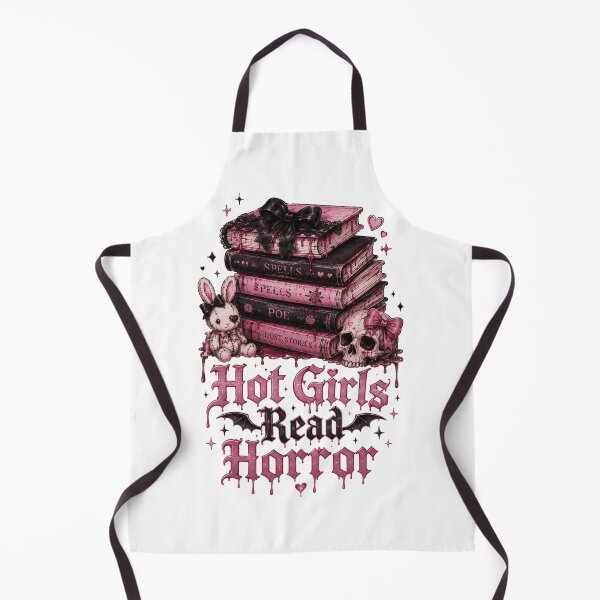 Item preview, Girly Horror Hot Girl Read Horror Books designed and sold by ryanapples2.
