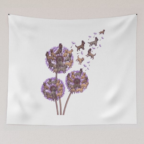 Item preview, Cairn Terrier Dandelion Flower Dog Lover designed and sold by dian-rody-crest.