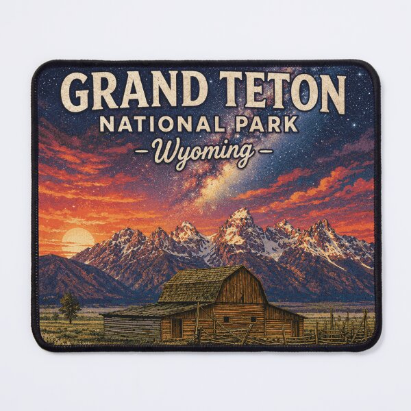 Item preview, Grand Tetons National Park Stamp designed and sold by ryanapples2.