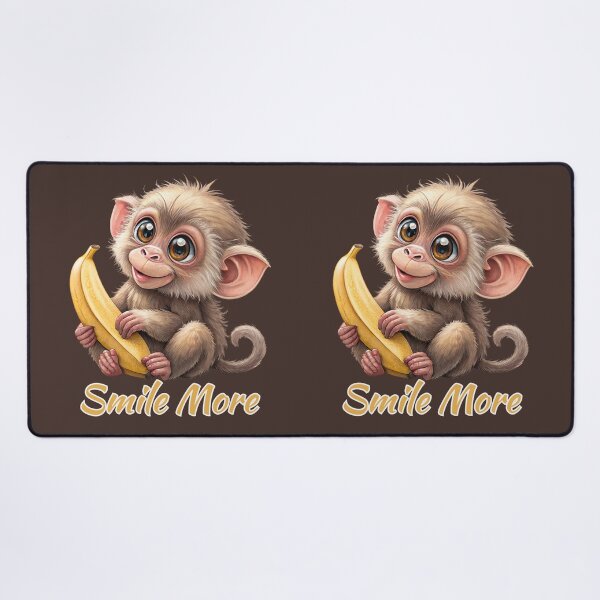 Item preview, Cute Baby Monkey Holding a Banana designed and sold by All About DigiCraft by Fedelina.