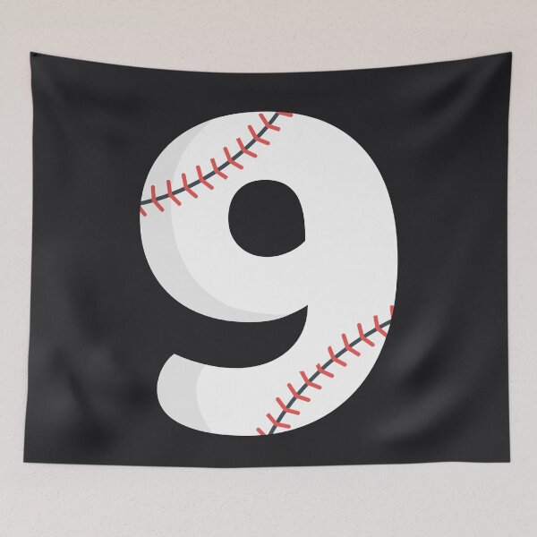 Item preview, Number 9 Baseball #9 designed and sold by melsens.