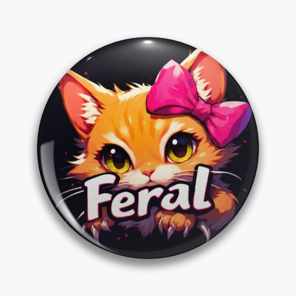 Item preview, Cute but feral orange designed and sold by Squeekie D's Silly Tees.