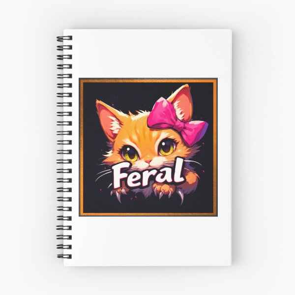Item preview, Cute but feral orange designed and sold by Squeekie D's Silly Tees.