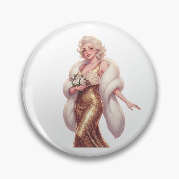 Item preview, Hollywood Blonde Beauty Retro Artwork designed and sold by Nurzhik.