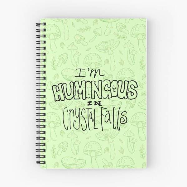 Item preview, I'm Humongous in Crystal Falls (shroom) designed and sold by R. R. Branstrom.