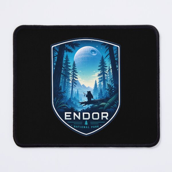 Item preview, Endor National Park designed and sold by FrontierCosmic.